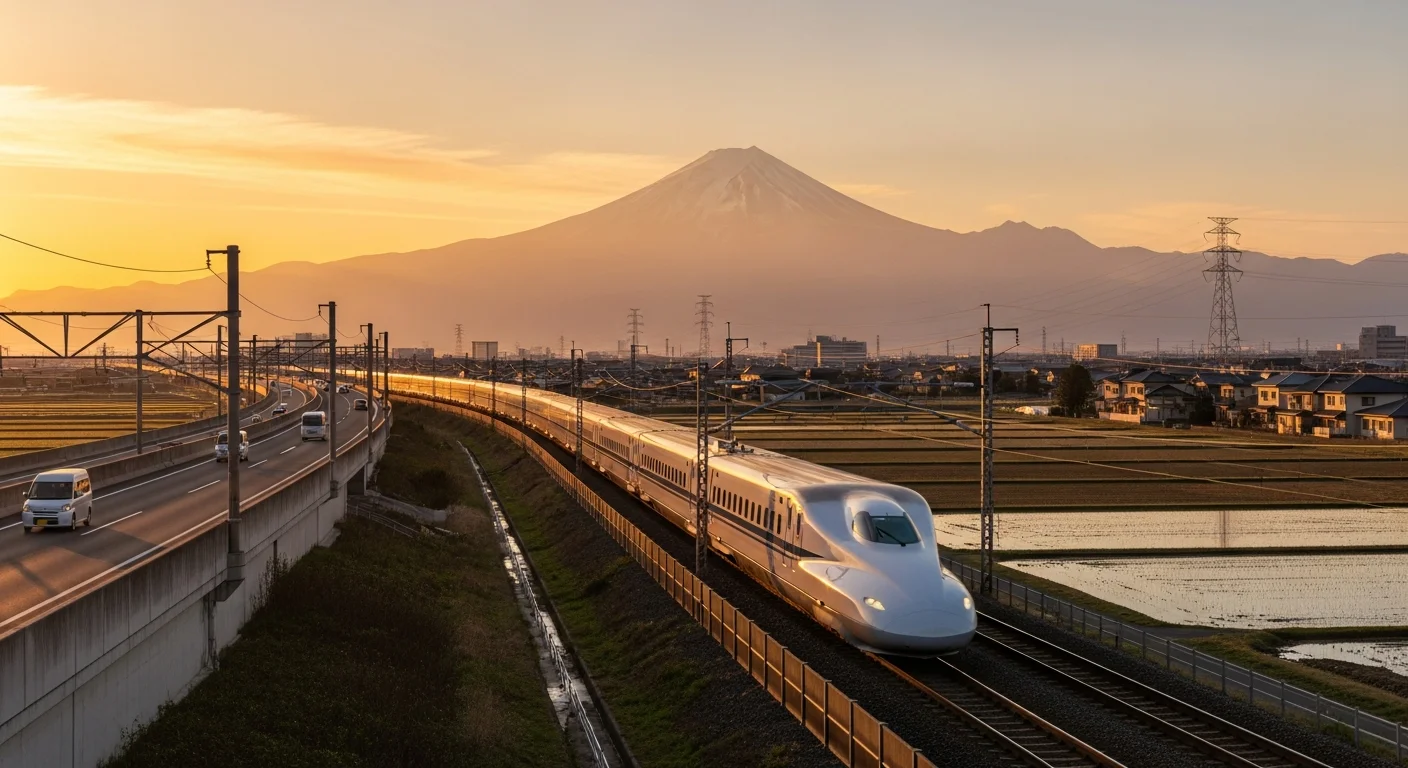Illustration de l'article : Shinkansen vs avion au Japon : lequel choisir selon le trajet